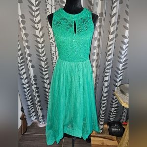 Green dress